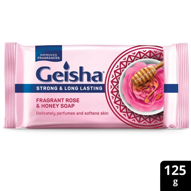 Geisha Soap Long Lasting Rose & Honey 125 g